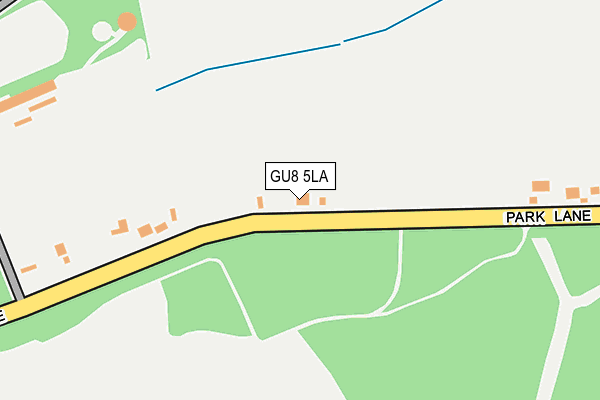 GU8 5LA map - OS OpenMap – Local (Ordnance Survey)