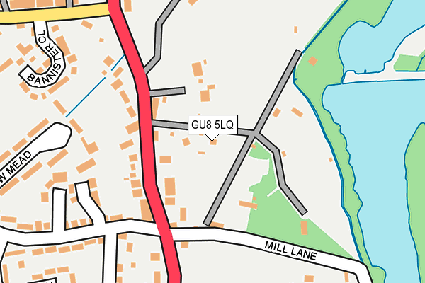 GU8 5LQ map - OS OpenMap – Local (Ordnance Survey)