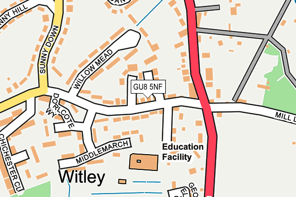 Map of GOLF FOR LIFE LTD at local scale