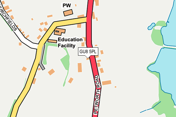 Map of THE BUDDIES LTD at local scale