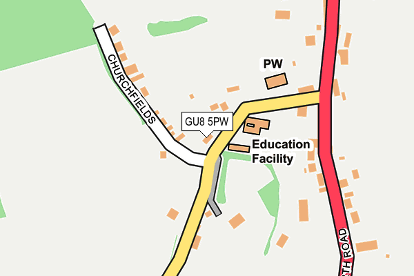 Map of MICHELLE PAMMENT COMMUNICATIONS LIMITED at local scale