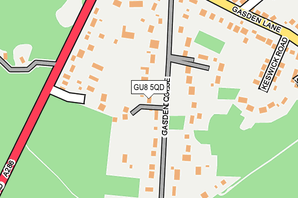 Map of EMP PROPERTIES LIMITED at local scale