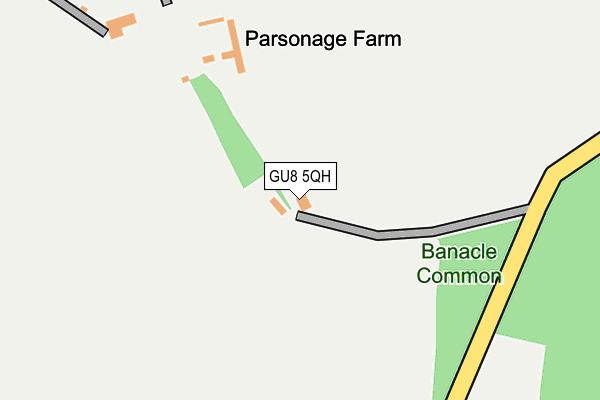 GU8 5QH map - OS OpenMap – Local (Ordnance Survey)