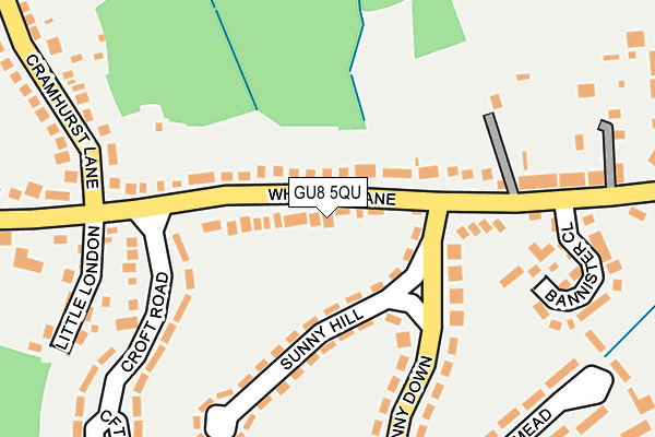 GU8 5QU map - OS OpenMap – Local (Ordnance Survey)