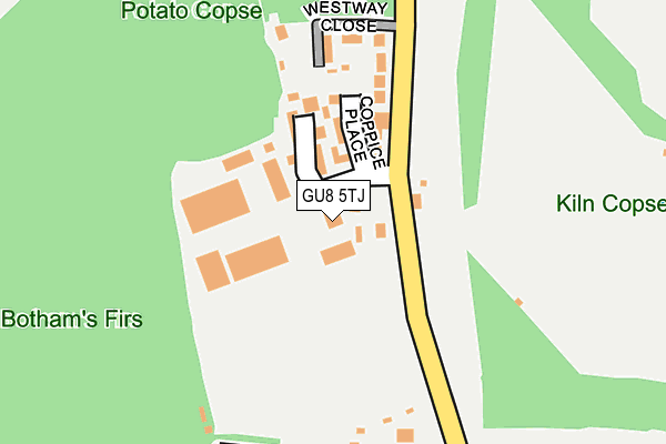 Map of UNDERGROUND MAPPING LIMITED at local scale