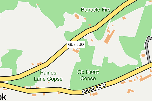 Map of BLACKGLASS LTD at local scale