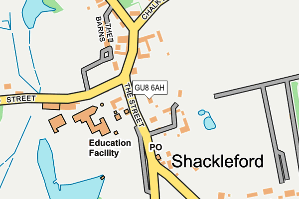 Map of SHACKLEFORD CONSULTING LIMITED at local scale