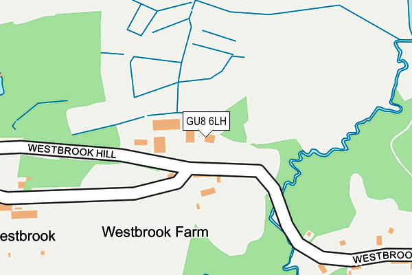 GU8 6LH map - OS OpenMap – Local (Ordnance Survey)