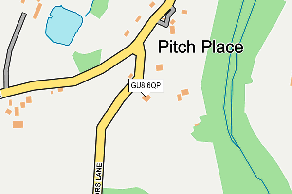 GU8 6QP map - OS OpenMap – Local (Ordnance Survey)