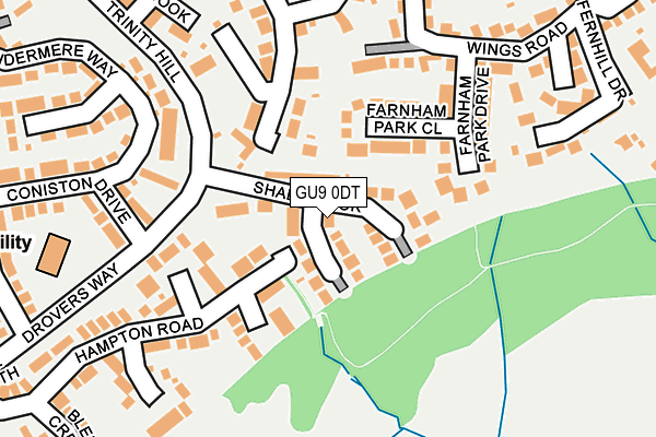 Map of FINAL FENCING LTD at local scale