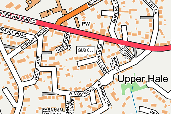 Map of POUNDFIELD COURT RESIDENTS LIMITED at local scale