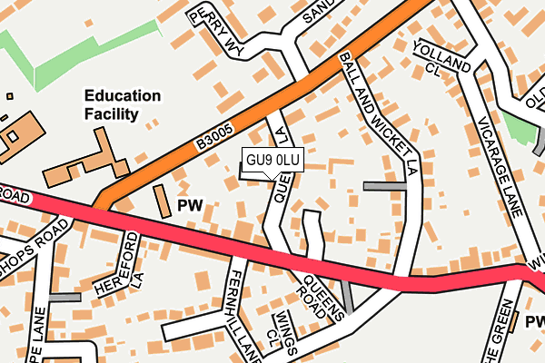 Map of FARNHAM PROJECT ENGINEERING LIMITED at local scale