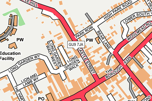 Map of CASTLETON RESIDENTIAL PROPERTIES LIMITED at local scale