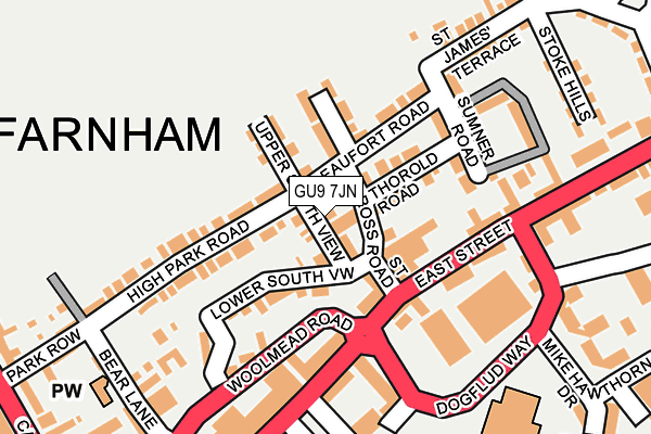 Map of WILLIAM JAMES CONSULTANTS LIMITED at local scale