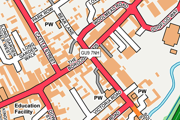 GU9 7NH map - OS OpenMap – Local (Ordnance Survey)