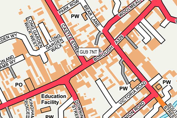 GU9 7NT map - OS OpenMap – Local (Ordnance Survey)