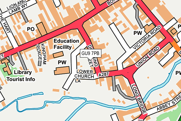 Map of D2L LTD at local scale