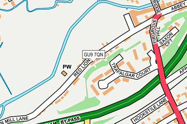 GU9 7QN map - OS OpenMap – Local (Ordnance Survey)