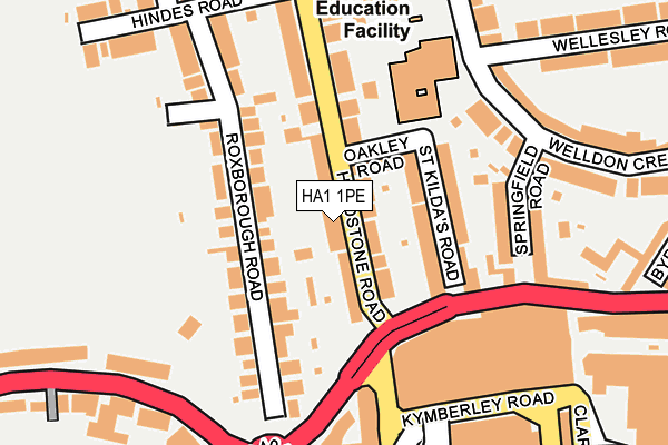 Map of SCF LIMITED at local scale