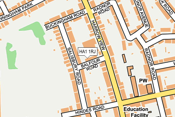 Map of ALMINBAR TV LIMITED at local scale