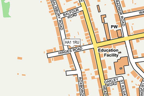 Map of SLADE (LONDON) LTD at local scale