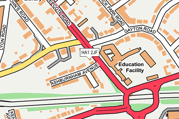 Map of ADDB LIMITED at local scale