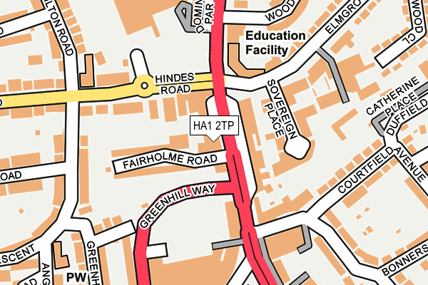 Map of 1ST STOP PROPERTIES LIMITED at local scale