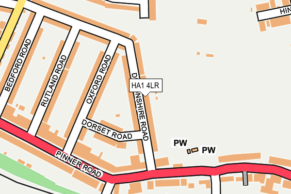 Map of DIANA ROMINA LIMITED at local scale