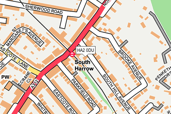 Map of TAPORI HOUNSLOW LIMITED at local scale