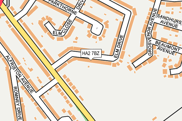 Map of KARMB LTD at local scale