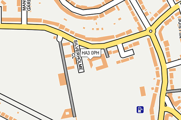 HA3 0PH map - OS OpenMap – Local (Ordnance Survey)