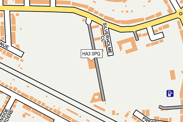HA3 0PQ map - OS OpenMap – Local (Ordnance Survey)