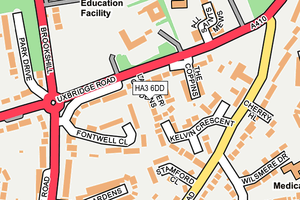 Map of A & N UK INVESTMENTS LIMITED at local scale