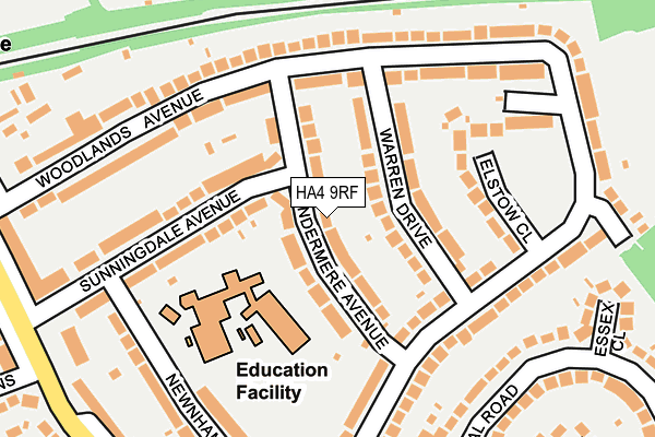 Map of P&M BEAUTY LTD at local scale