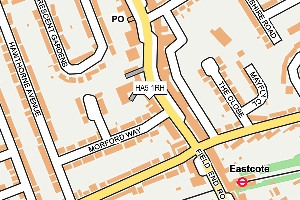 Map of ANN LOUISE LONDON LTD at local scale