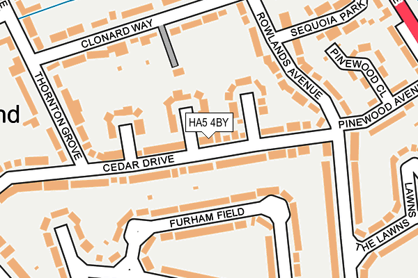 Map of CHERRY HILL CHILDRENS NURSERY LIMITED at local scale