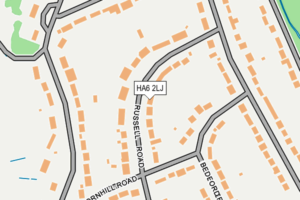 Map of UNDOTTED LTD at local scale