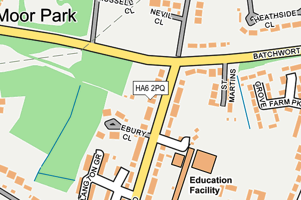 Map of REVA CARE LIMITED at local scale