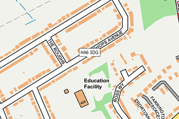 Map of RIMI TRADING LIMITED at local scale