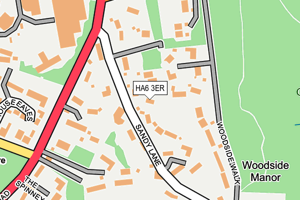 Map of VAY VIEW LTD at local scale
