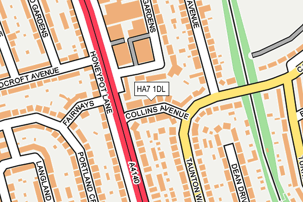 Map of NEWCOLOR LTD at local scale