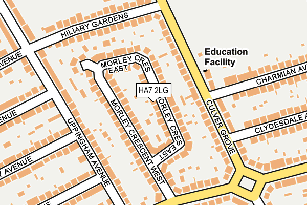 Map of EFYK LTD at local scale