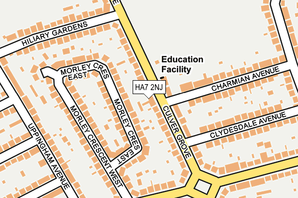 Map of EASTSIDE INVESTMENTS LIMITED at local scale