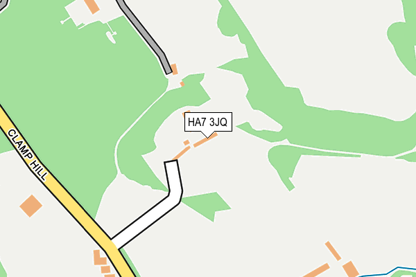 HA7 3JQ map - OS OpenMap – Local (Ordnance Survey)