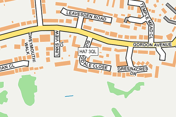 Map of TAMEBROOK LIMITED at local scale