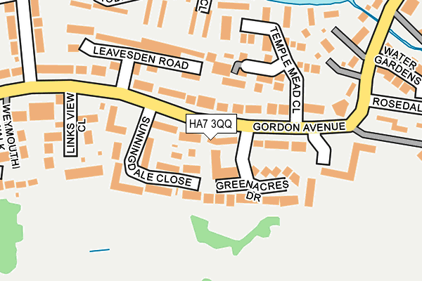 Map of FLORENCE NIGHTINGALE NURSING AGENCY LIMITED at local scale