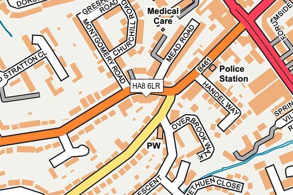 Map of GIBBS TWINS LIMITED at local scale