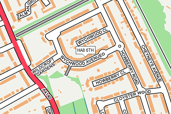 Map of AJKR INVESTMENTS LTD at local scale