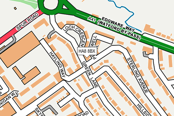 Map of A K BATA & CO. LIMITED at local scale