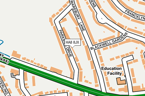 Map of ONE WORLD CLOSEOUTS LTD at local scale